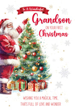 Load image into Gallery viewer, Grandson FIRST Christmas