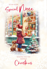 Load image into Gallery viewer, Niece Christmas Card