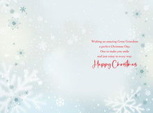 Load image into Gallery viewer, Great Grandson Christmas Card