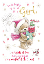 Load image into Gallery viewer, Special Little girl Christmas card