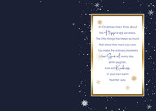 Load image into Gallery viewer, Husband Christmas Card - Large