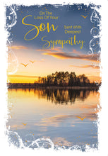 Load image into Gallery viewer, Loss of Son Sympathy Card