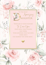 Load image into Gallery viewer, Daughter Birthday Card - Daughter Birthday Cards