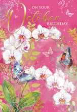 Load image into Gallery viewer, October Birthday Card
