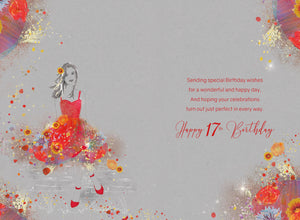 17th Birthday Card