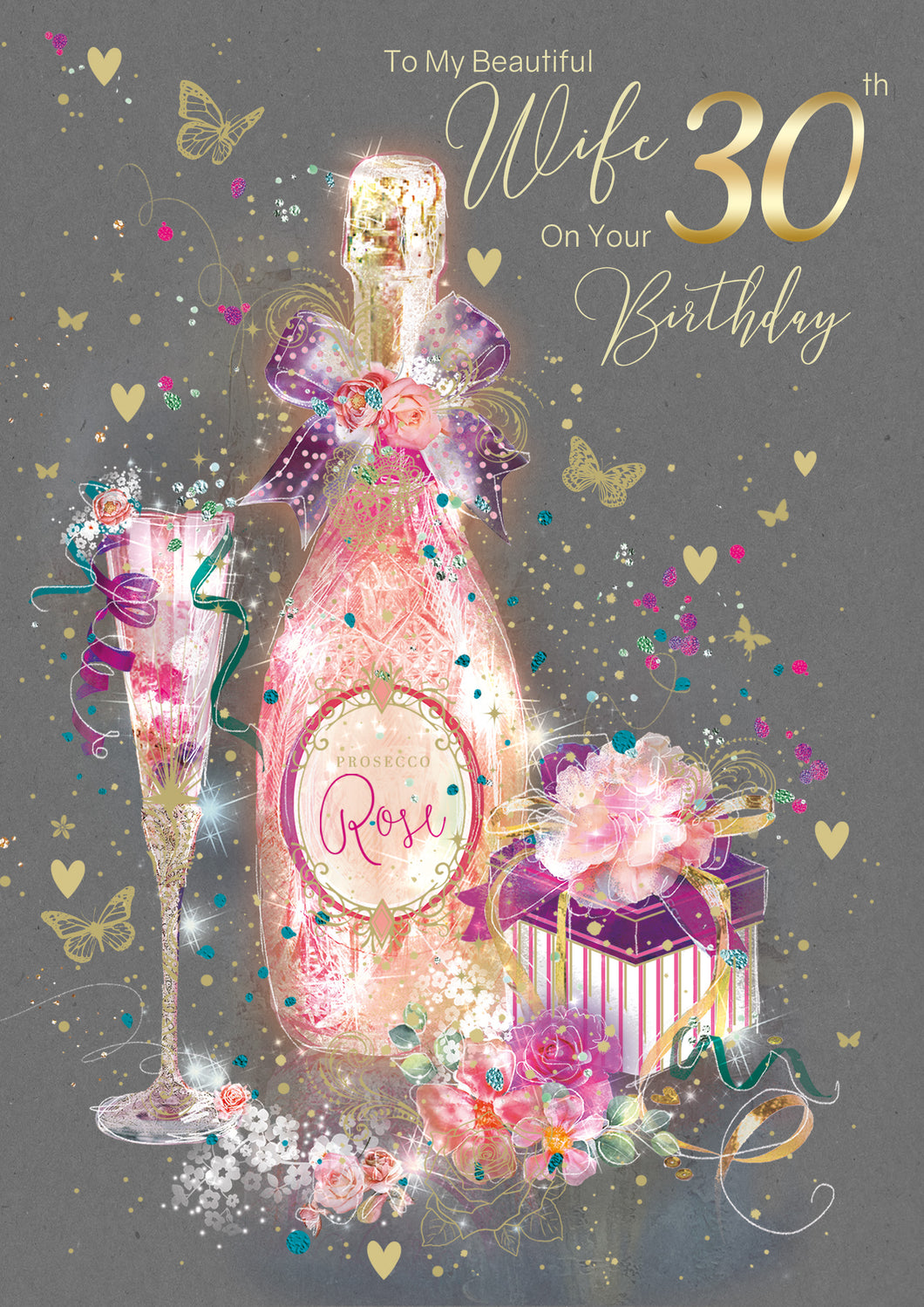 Wife 30th Birthday Card