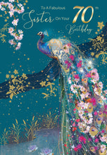 Load image into Gallery viewer, Sister 70th Birthday Card
