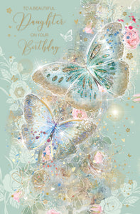 Daughter Birthday Luxury Large Card