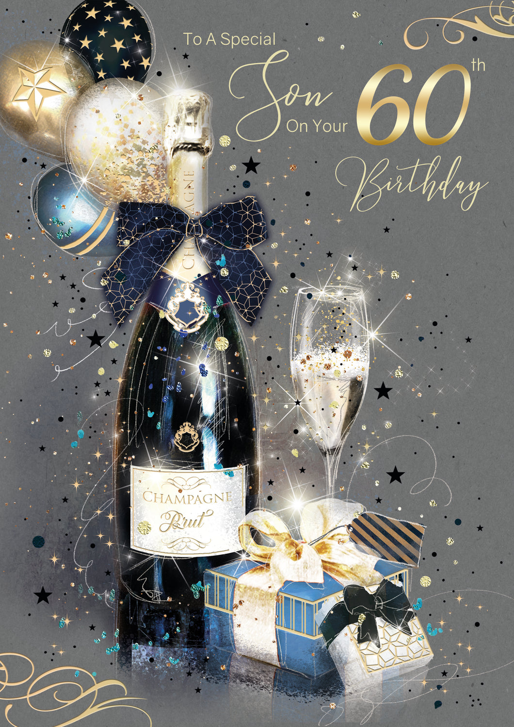 Son 60th Birthday Card