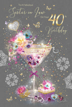 Load image into Gallery viewer, Sister in Law 40th Birthday
