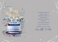 Load image into Gallery viewer, Son 13th Birthday Card
