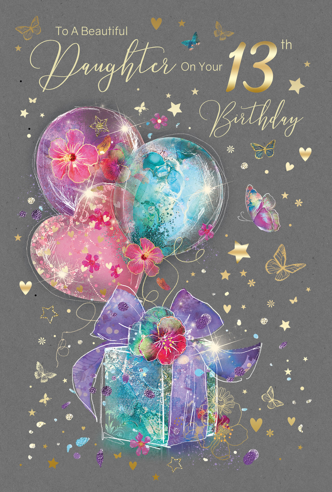 Daughter 13th Birthday Card