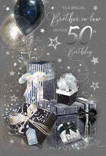 Load image into Gallery viewer, Brother in Law 50th Birthday Card
