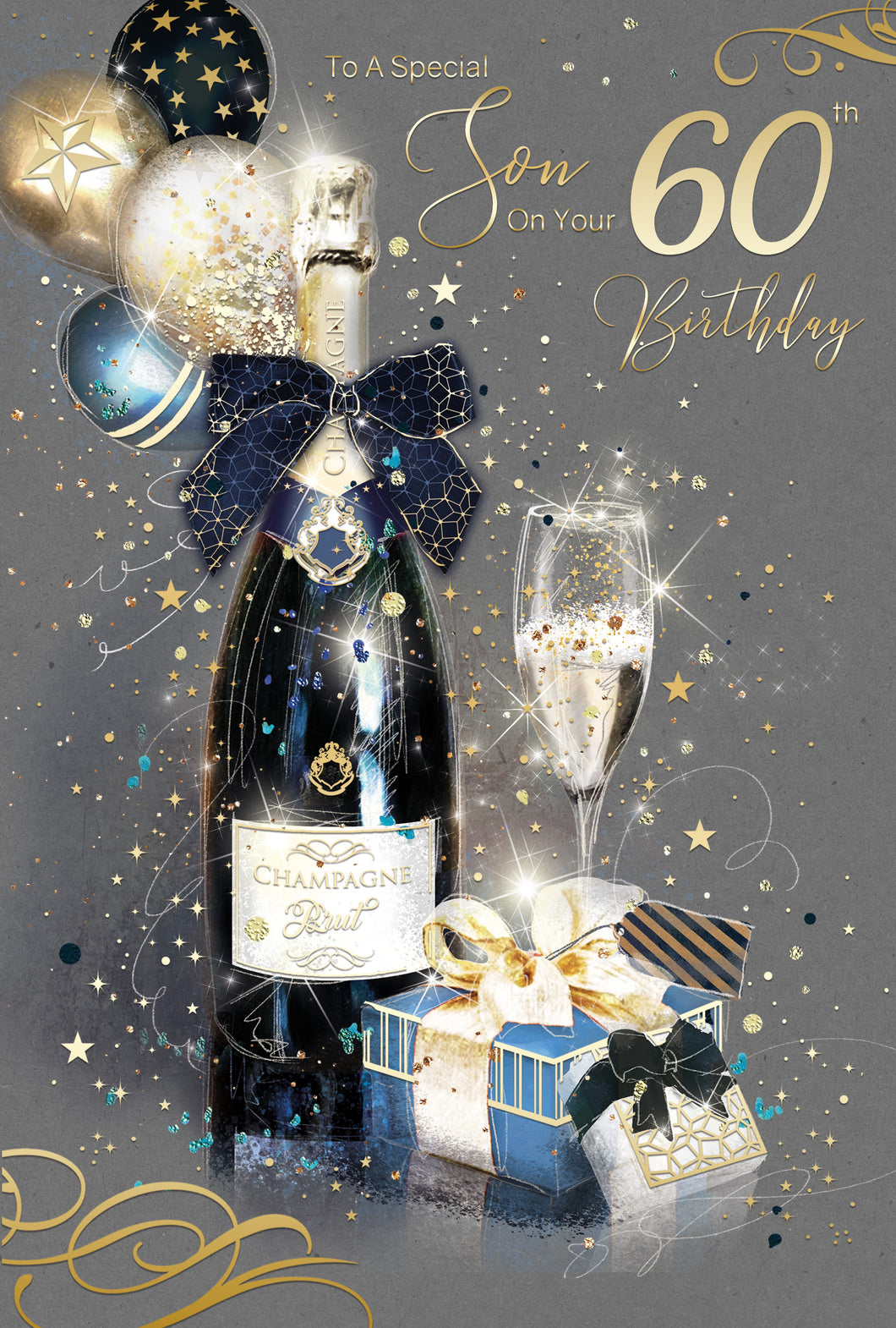Son 60th Birthday Card