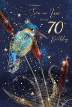 Load image into Gallery viewer, Son in Law 70th Birthday Card
