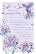 Load image into Gallery viewer, Sister in Law Birthday
