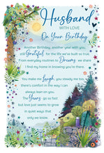 Load image into Gallery viewer, Husband Birthday Card
