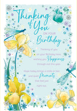 Load image into Gallery viewer, Ladies Birthday Card - Thinking Of You On Your Birthday
