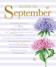 Load image into Gallery viewer, September Birthday
