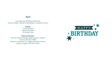 Load image into Gallery viewer, April Birthday
