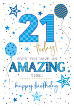 Load image into Gallery viewer, 21st Birthday Card
