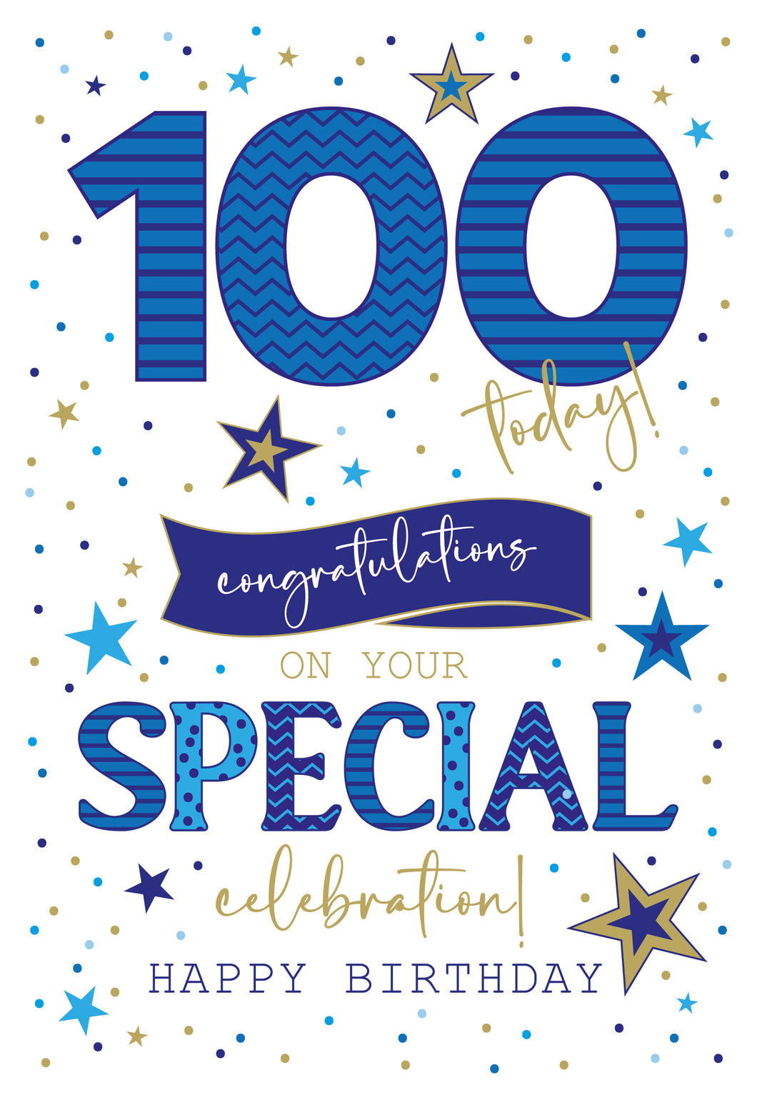 100th Birthday Card