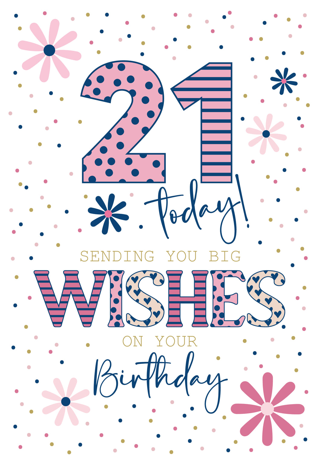 21st Birthday Card
