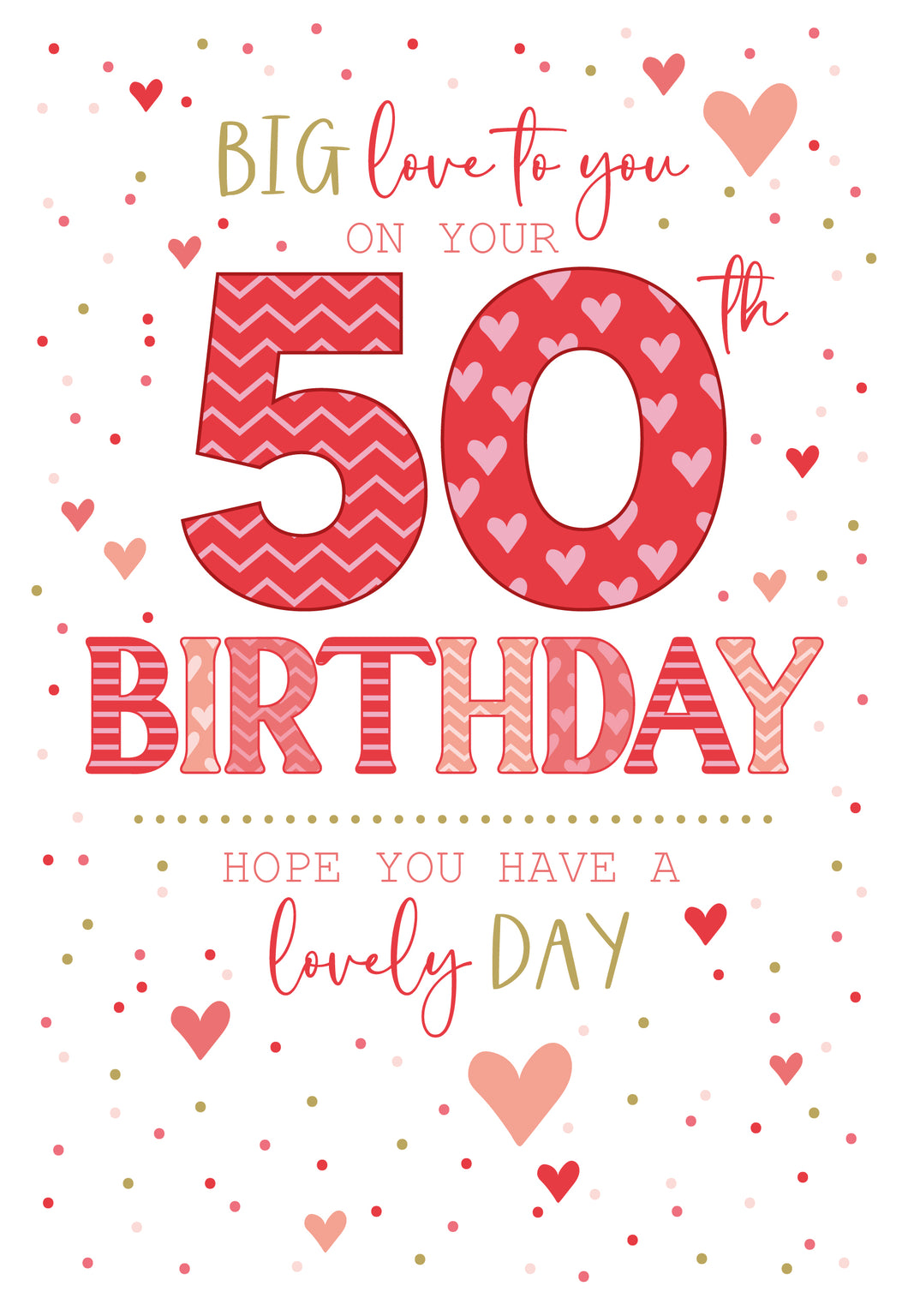 50th Birthday Card