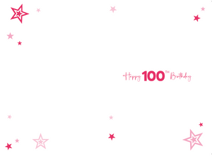 100th Birthday Card