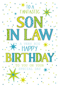 Son In Law Birthday
