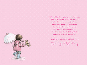 Daughter Birthday Card