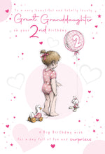 Load image into Gallery viewer, Great Granddaughter 2nd Birthday
