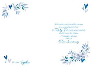 Your Silver Anniversary 25 Years
