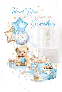 Thank You for our Beautiful Grandson