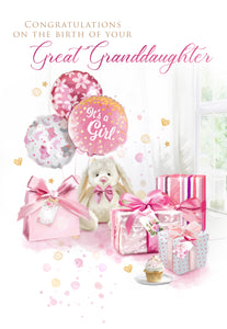 Birth of Great Granddaughter