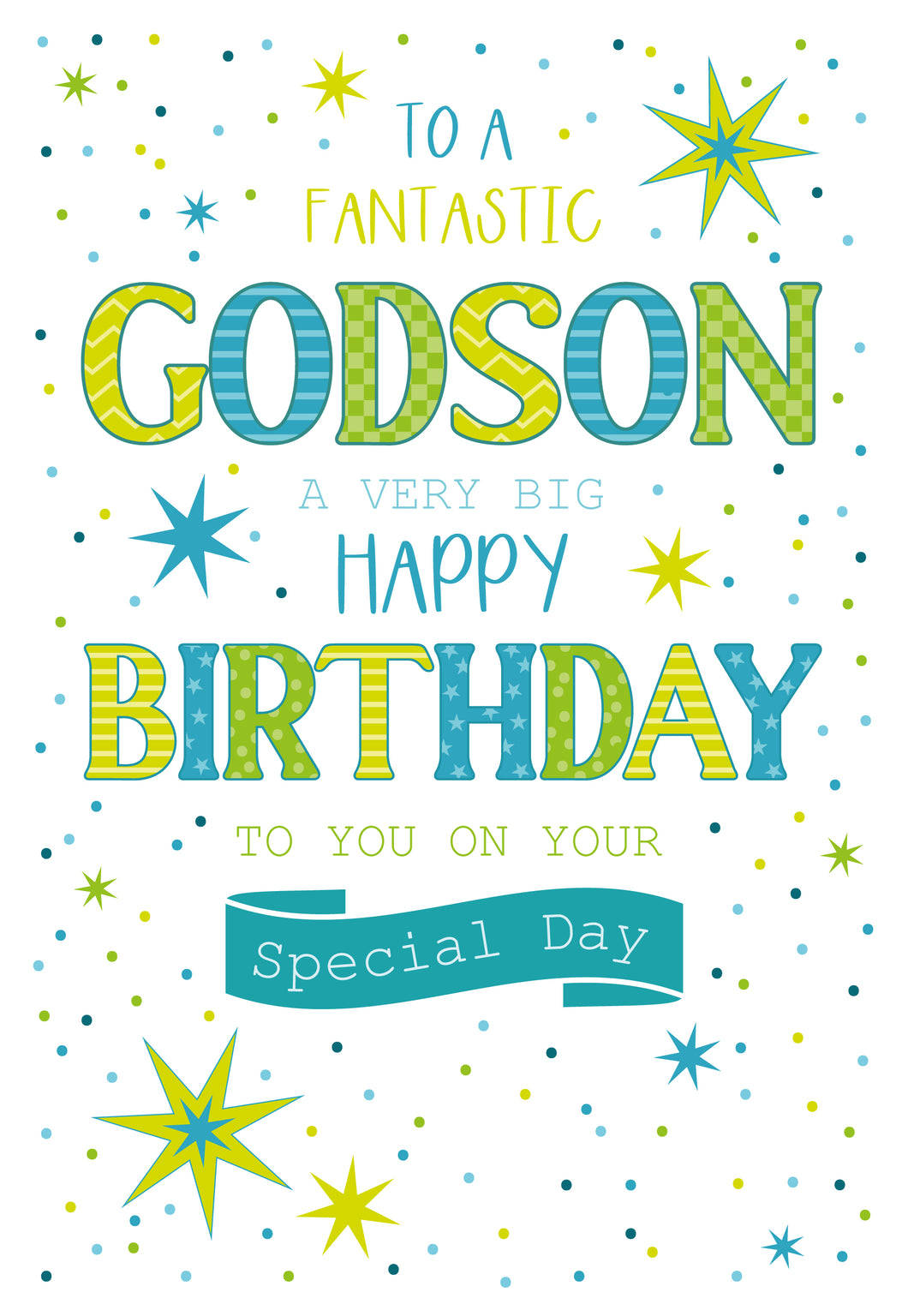 Godson Birthday Card