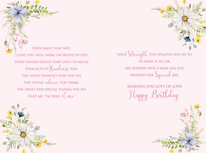 Mam Birthday Card