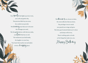 Son Birthday Card