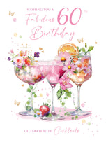 Load image into Gallery viewer, 60th Birthday card
