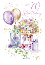 Load image into Gallery viewer, 70th Birthday Card
