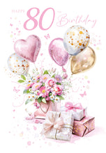 Load image into Gallery viewer, 80th Birthday Card
