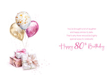 Load image into Gallery viewer, 80th Birthday Card
