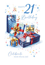 Load image into Gallery viewer, 21st Birthday Card
