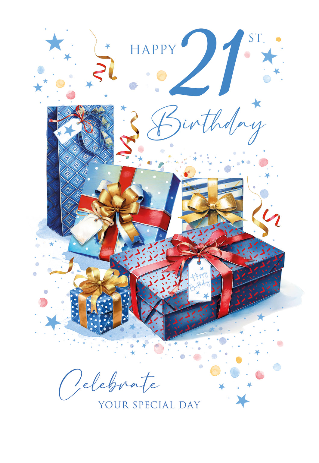 21st Birthday Card