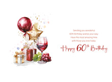Load image into Gallery viewer, 60th Birthday Card

