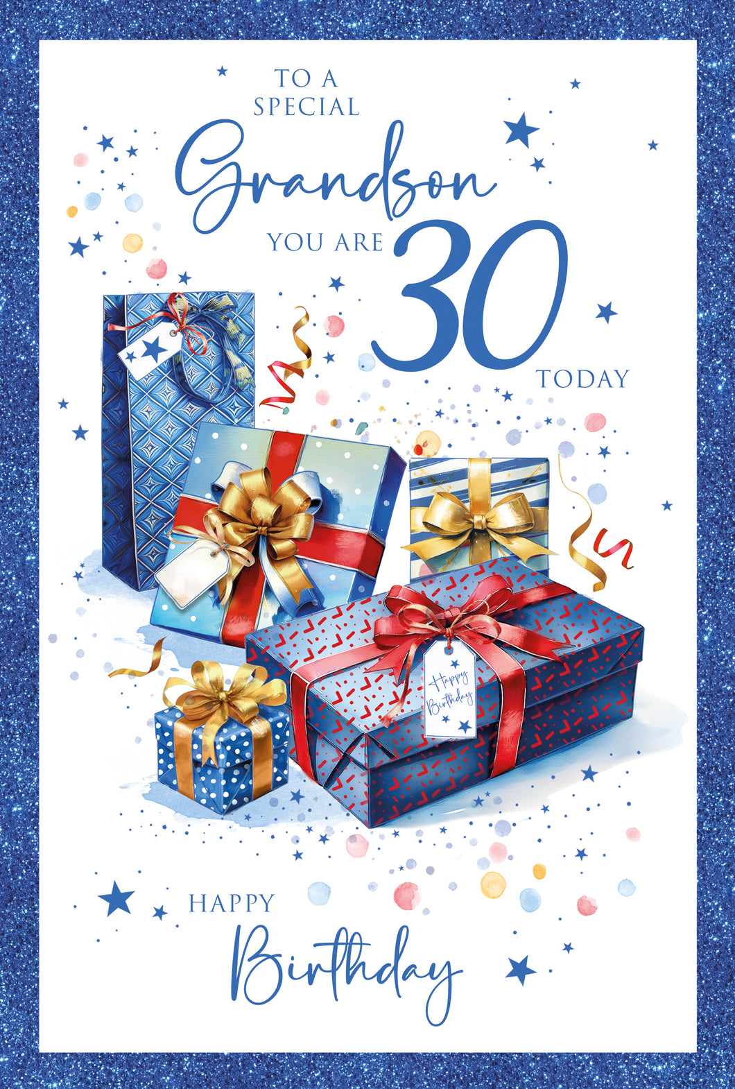 Grandson 30th Birthday Card