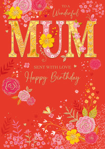 Mum Birthday Card
