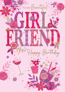 Girlfriend Birthday Card