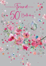 Load image into Gallery viewer, Friend 50th Birthday Card

