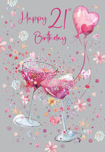 Load image into Gallery viewer, 21st Birthday Card
